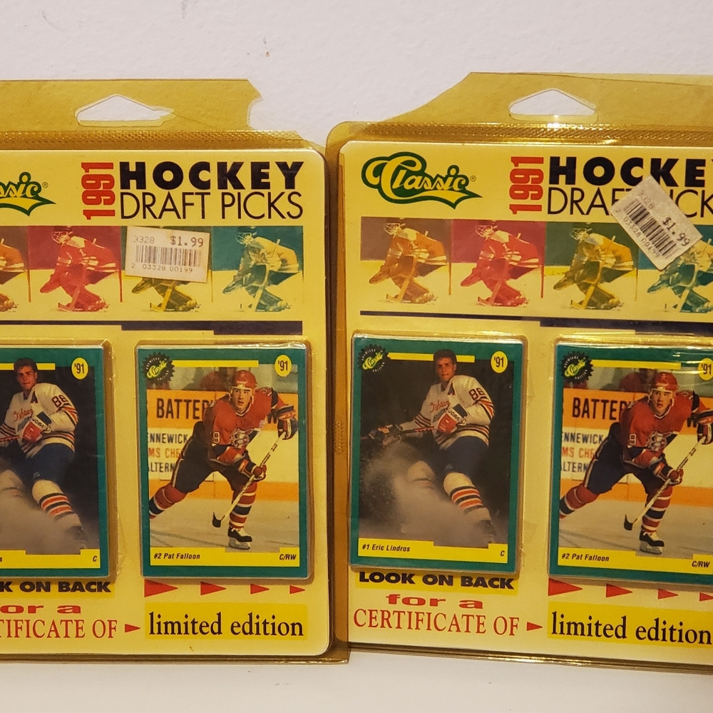 Hockey '91 Draft Picks Set BNIP